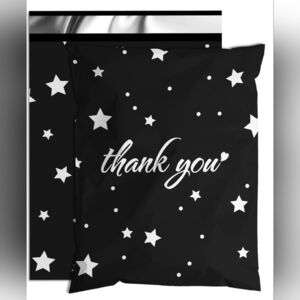Black poly mailers size 14.5x19 inch